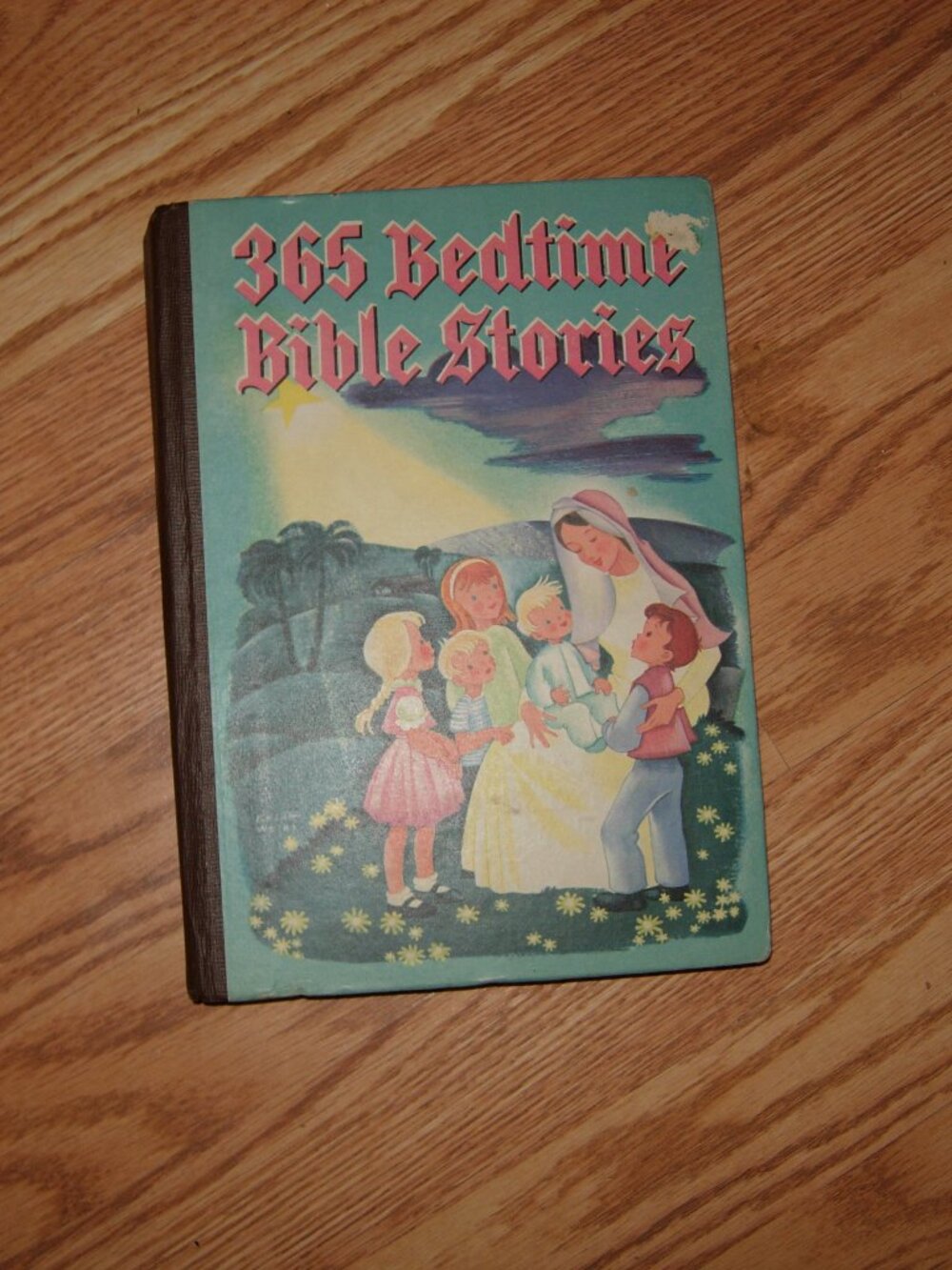Vintage 1942 365 Bedtime Bible Stories Book